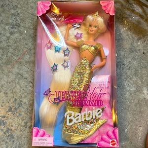 Barbie Collectors Favorite 1995 Jewel Hair Mermaid Barbie Never Opened